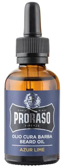 PRORASO Beard Oil Azur Lime - 30 ml.