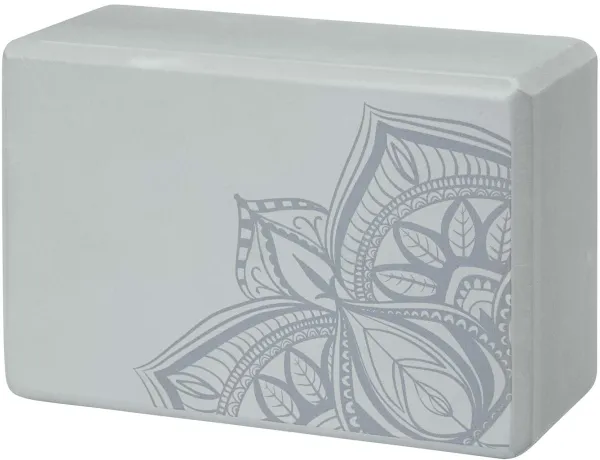 Gaiam Printet Yogablok Battleship Point